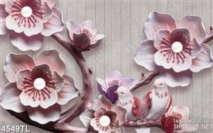 Tranh 3D hoa đào đẹp mới nhất