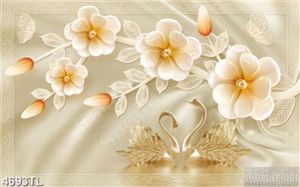 Tranh hoa giả ngọc và thiên nga đẹp nhất