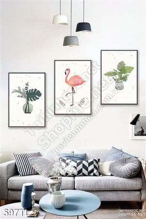 Tranh lụa 3D chim hạc đẹp độc đáo