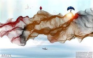 Tranh lụa 3D nghệ thuật trang trí