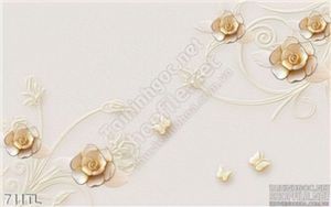 Tranh lụa hoa hồng trang trí tường đẹp nhất
