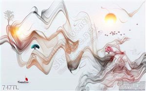 Tranh lụa 3D trang trí tường đẹp