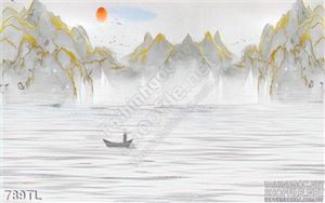 Tranh lụa 3D trang trí phòng khách đẹp