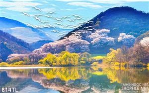 Tranh phong cảnh nghệ thuật hiện đại