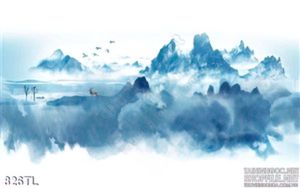 Tranh màu nước treo tường nghệ thuật