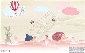 Tranh trang trí phòng trẻ em đẹp