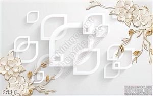 Tranh lụa 3D hoa trang trí phòng khách