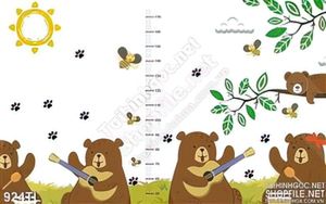 Tranh trẻ em trang trí phòng ngủ