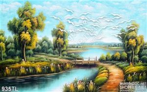 Tranh sơn dầu phong cảnh đẹp