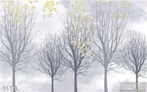 Tranh cây hiện đại trang trí treo tường