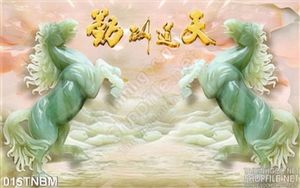 Tranh Ngựa Psd giả ngọc