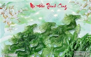 Tranh mã đáo thành công giả ngọc