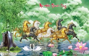 Tranh mã đáo thành công decor