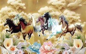 Tranh mã đáo thành công treo tường đẹp