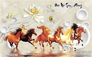 Tranh mã đáo thành công trang trí