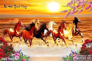 Tranh mã đáo thành công và phong cảnh đẹp