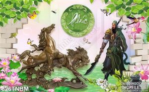 Tranh Quan Công và Ngựa