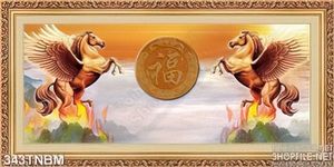 Tranh mã đáo thành công khổ lớn