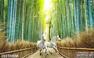 Tranh Song Mã treo tường đẹp