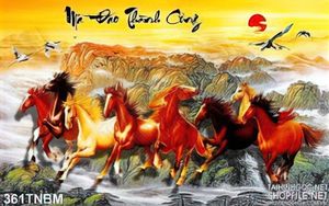 Tranh con Ngựa đẹp