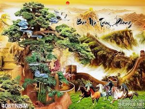 Tranh Bát Mã ở vạn lý trường thành
