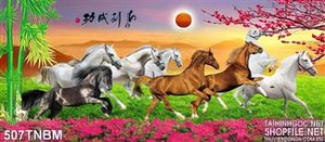 Hoàng hôn và Bát Mã du xuân