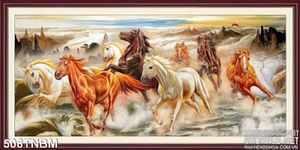 Tranh khổ lớn mã đáo thành công