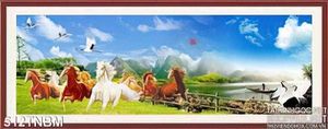 Tranh phong cảnh Bát Mã đẹp nhất