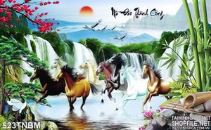 Tranh treo phong thủy Bát Mã