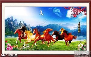 Bát Mã truy phong trên đồng cỏ đẹp