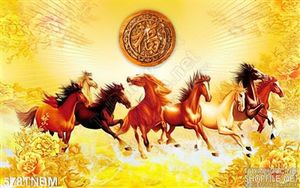 Tranh kim tiền mã đáo thành công