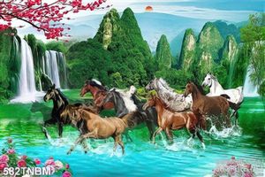 Mẫu tranh mã đáo đẹp nhất