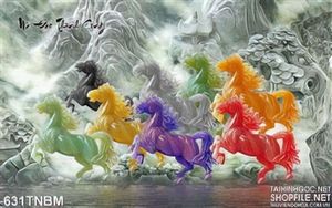 Mẫu tranh đá mã đáo đẹp nhất