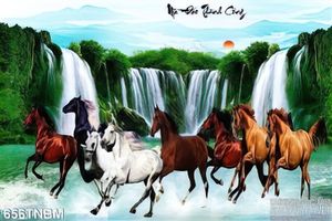Tranh Ngựa phong thủy độc đáo