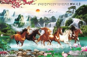 Tranh mã đáo thành công ngựa phi nước đại