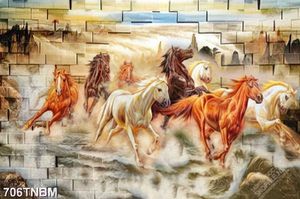 Tranh bát mã truy phong chất lượng cao