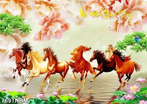 Tranh giả ngọc mã đáo thành công chất lượng cao