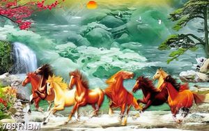 Tranh giả ngọc bát mã nghệ thuật in uv