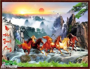 Tranh mã đáo thành công chất lượng cao