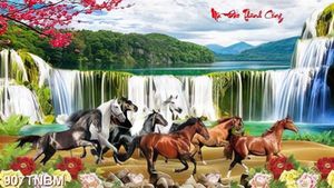 Tranh mã đáo thành công file gốc
