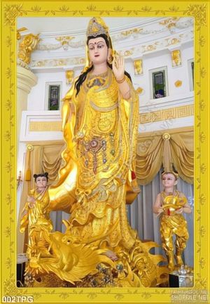 Tranh phật Quan Âm