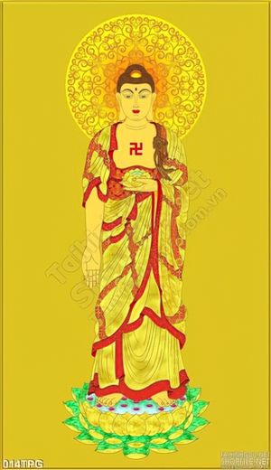 Tranh phật giáo trang trí tường
