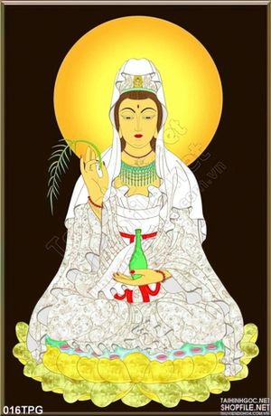 Tranh phật Quan âm