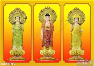 Tranh Tượng Phật trang trí tường