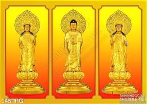 Tranh tượng Phật trang trí tường