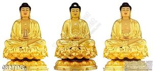 Tranh tượng Phật tổ bằng vàng