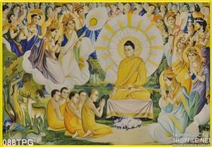 Tranh phật giáo dán tường