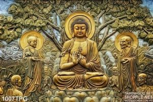 Tranh Tôn Giáo Đạo Phật 3D