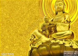 Tranh tượng Quan Thế Âm Bồ Tát ngồi