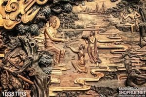 Tranh Phật điêu khắc nghệ thuật